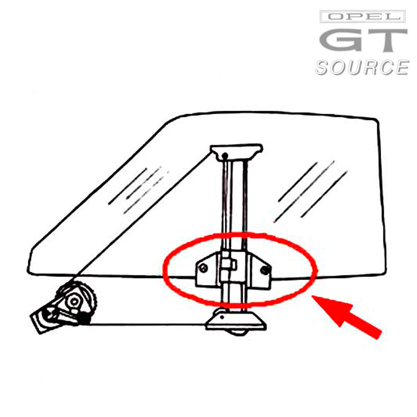 1040_opel_gt_door_slider_guides_diagram