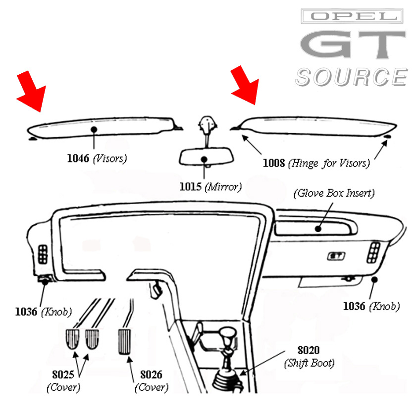 1046_opel_gt_sun_visor_diagram