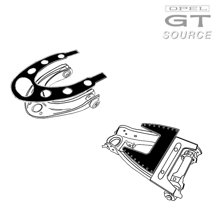 3095_opel_gt_control_arm_gusset_set_diagram01