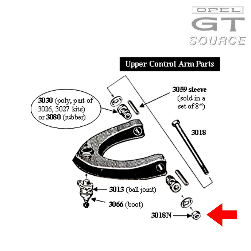 3018n_opel_gt_upper_control_arm_nut_diagram01