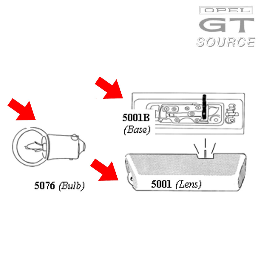 5001b_opel_gt_dome_light_assembly_diagram