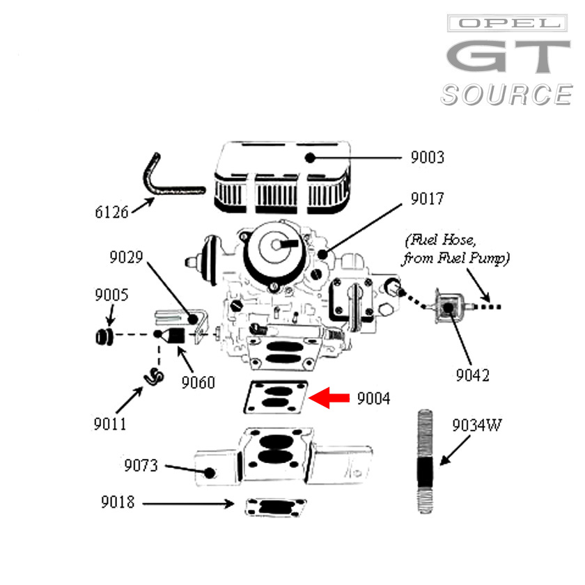 9004_opel_carburetor_gasket_thick_diagram01