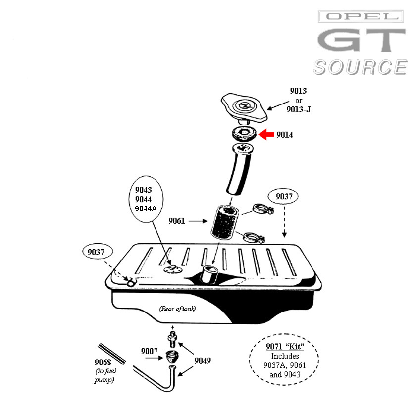 9014_opel_gas_tank_filler_neck_gasket_diagram01