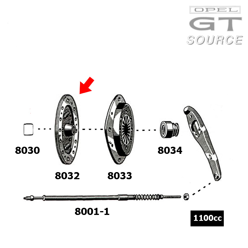 8032_opel_1100cc_clutch_disc_diagram02