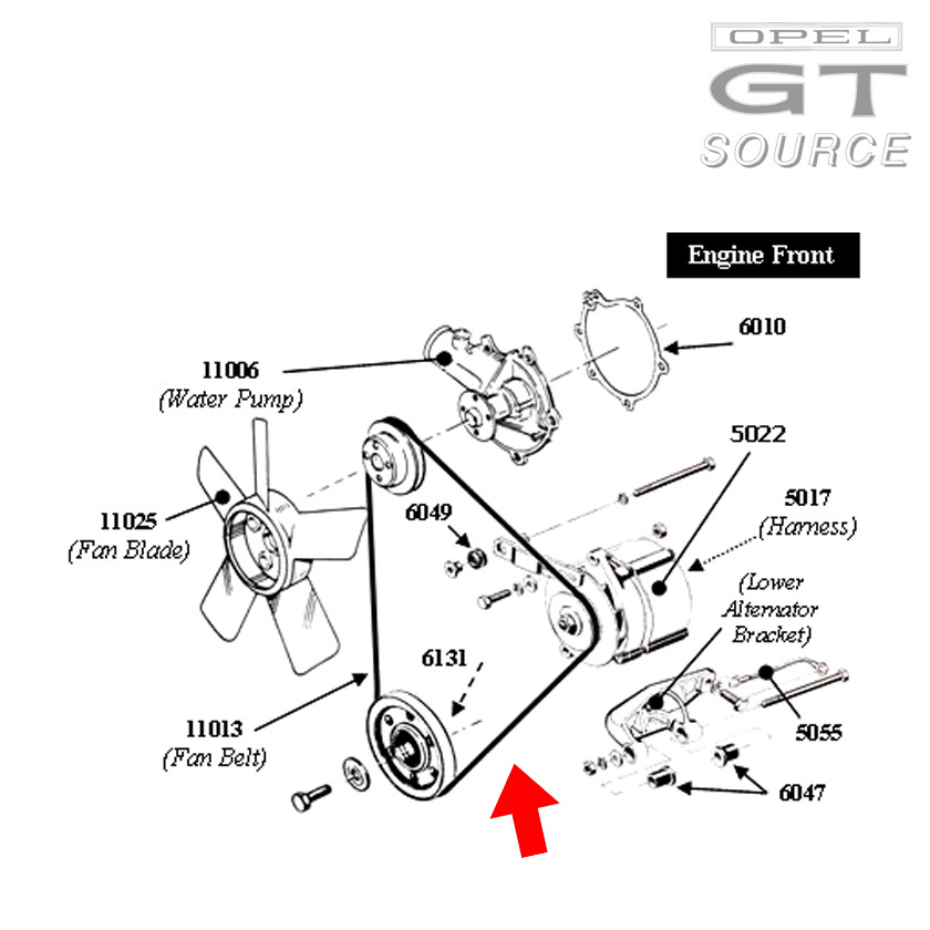 11013_opel_1900cc_engine_fan_belt_diagram01