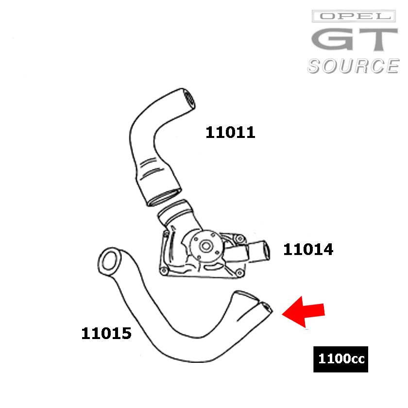11015_opel_gt_1100cc_lower_radiator_hose_diagram01jpg