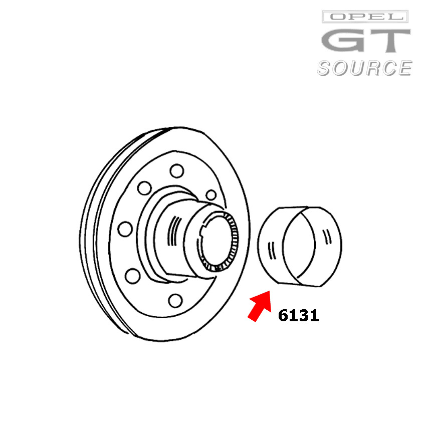 6131_opel_crankshaft_pulley_repair_sleeve_diagram01