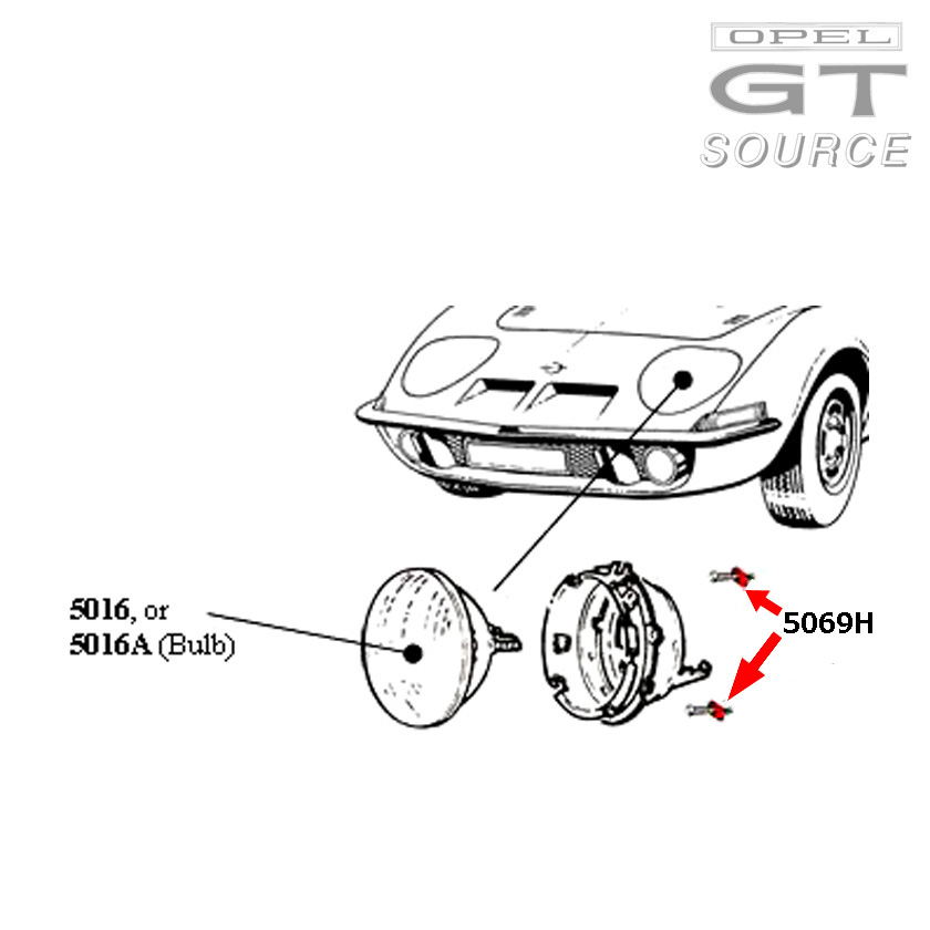 5069h_opel_gt_headlight_adjustment_nylon_nut_kit_diagram01