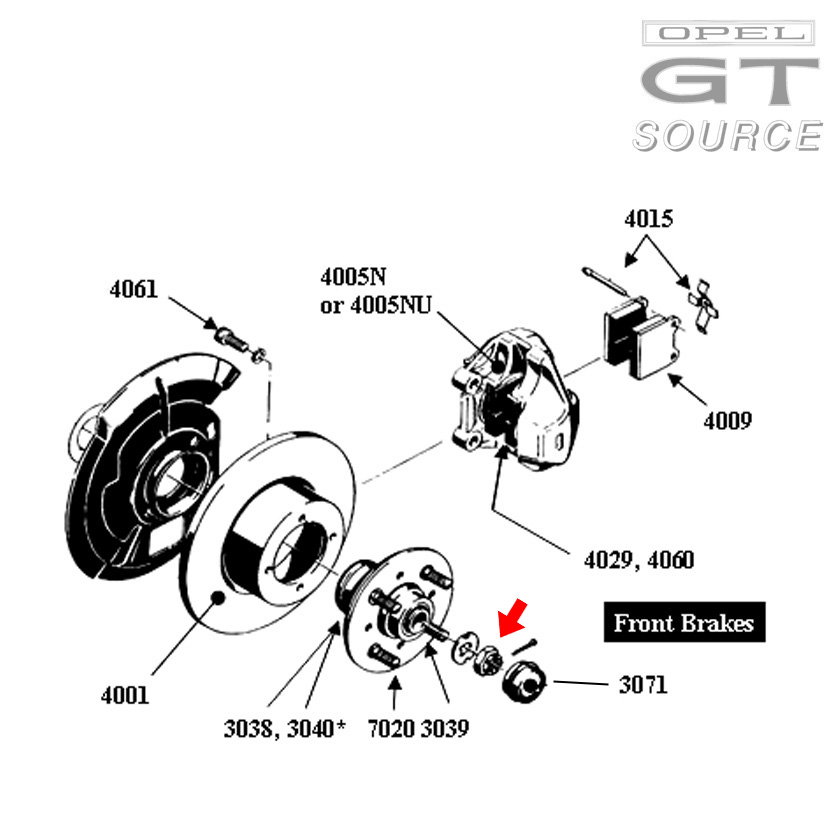 3071n_opel_wheel_bearing_nut_hardware_kit_diagram01