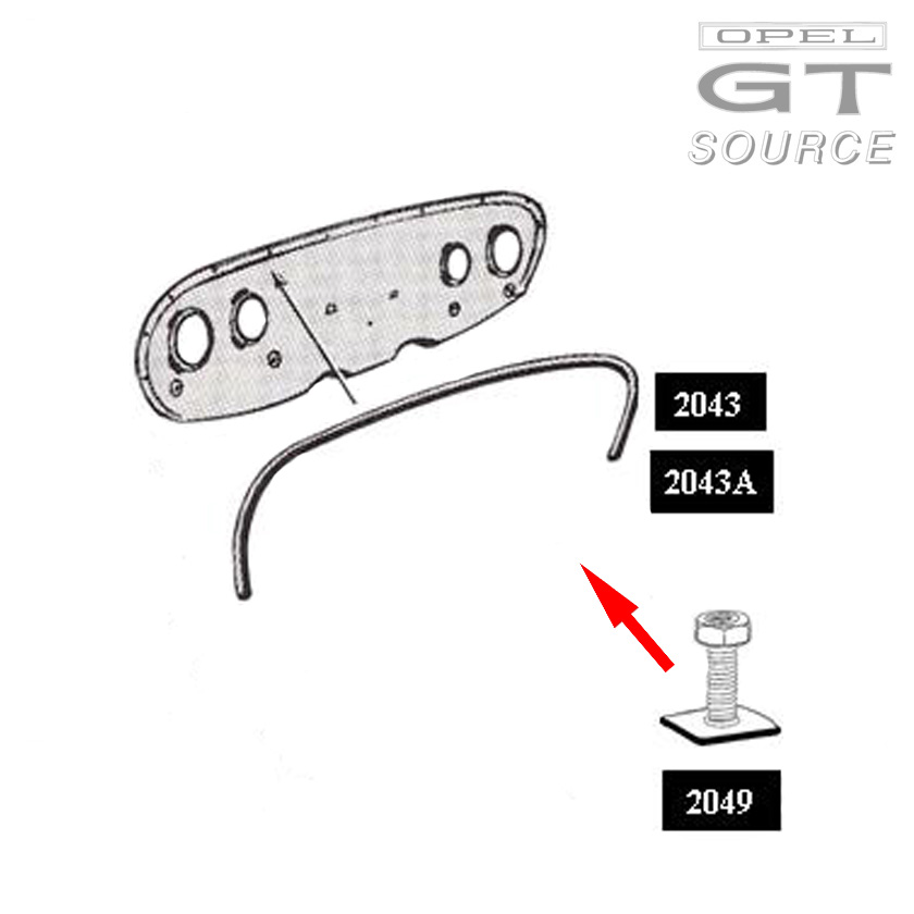 2049_rear_trim_strip_mounting_stud_diagram